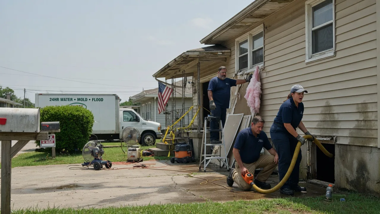 Water Damage Repair in Bone Gap, IL near me
